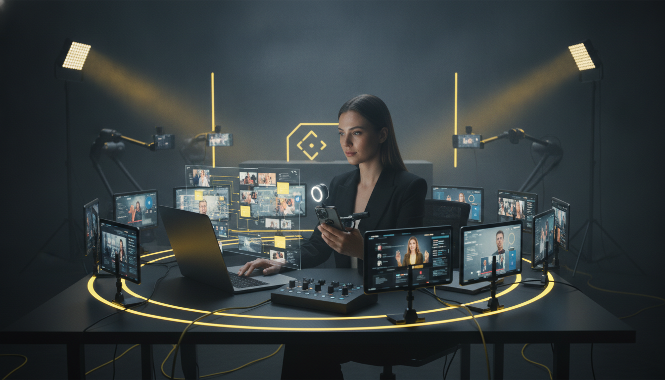 How to create video content at scale without a production team